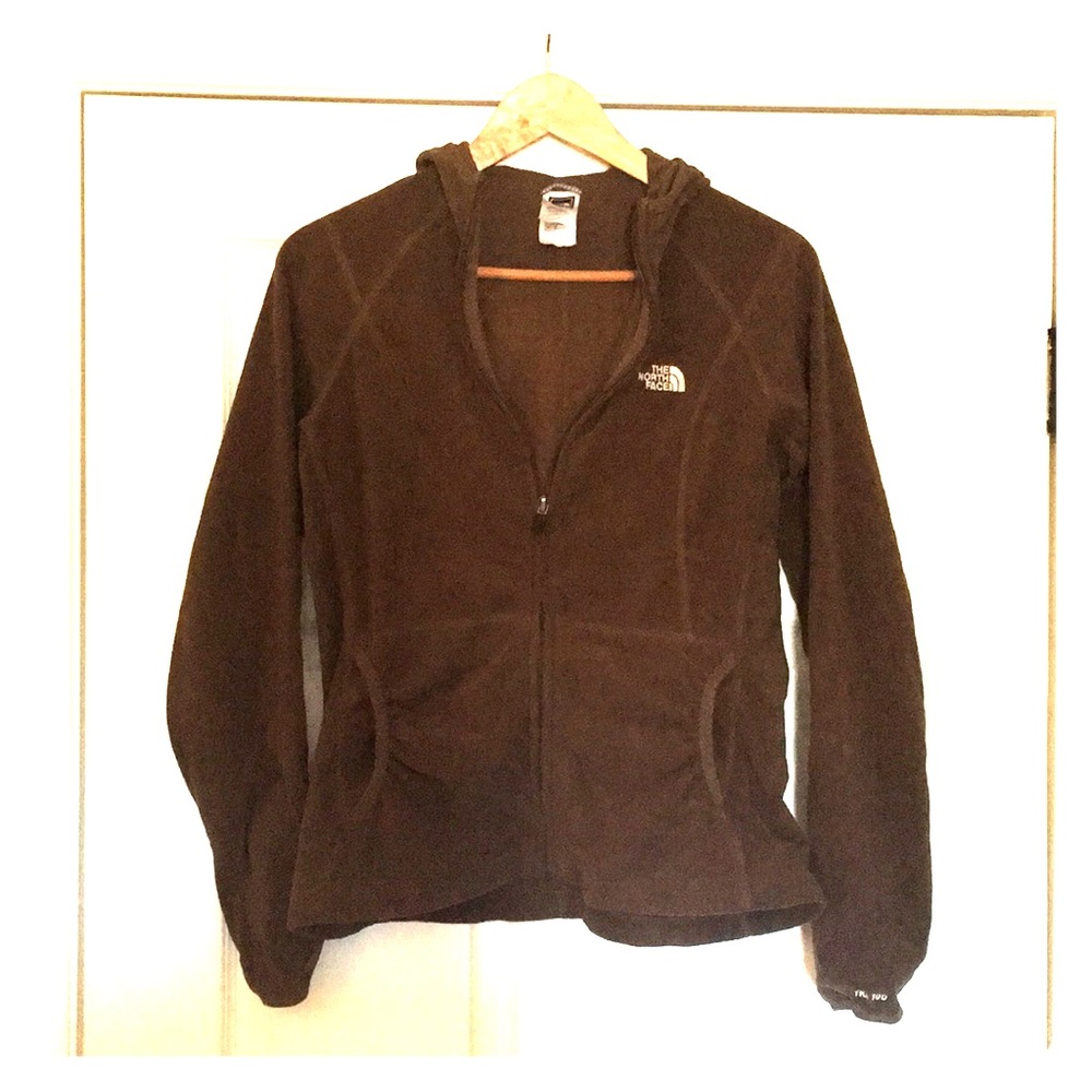 NORTH FACE brown fleece